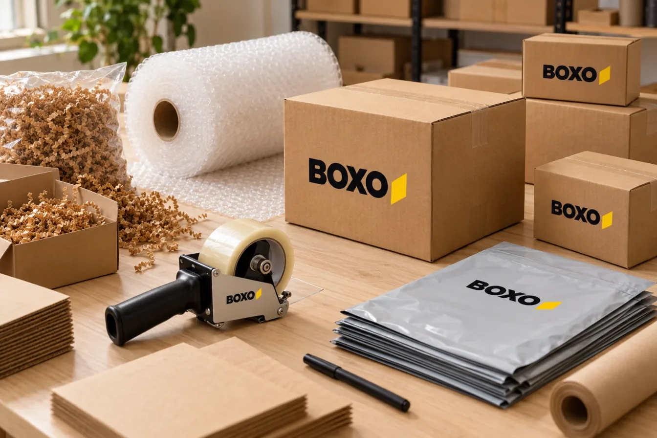 BOXO - bàn đóng gói hàng cho shop online