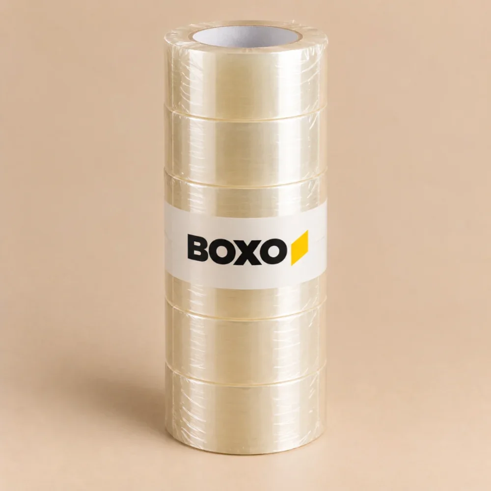 BOXO - Băng keo trong 4,8 cm x 100 yard
