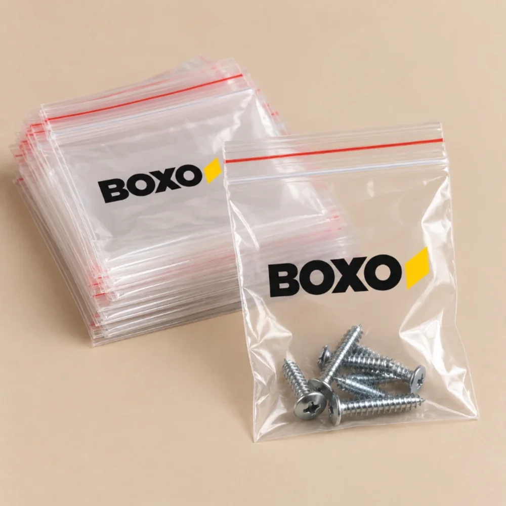 BOXO - Túi zip trong PE 10x15 cm
