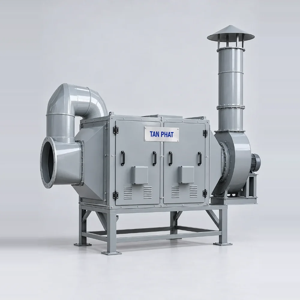 Lọc bụi tĩnh điện mini 2.000 m³/h
