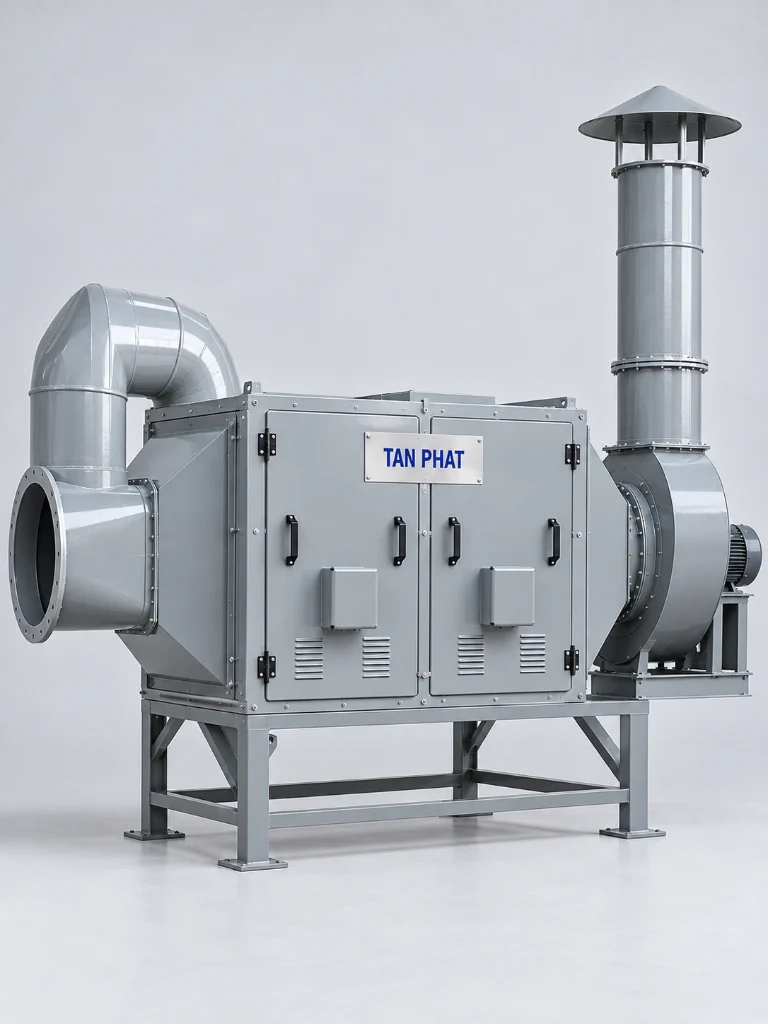 Lọc bụi tĩnh điện mini 2.000 m³/h Tân Phát