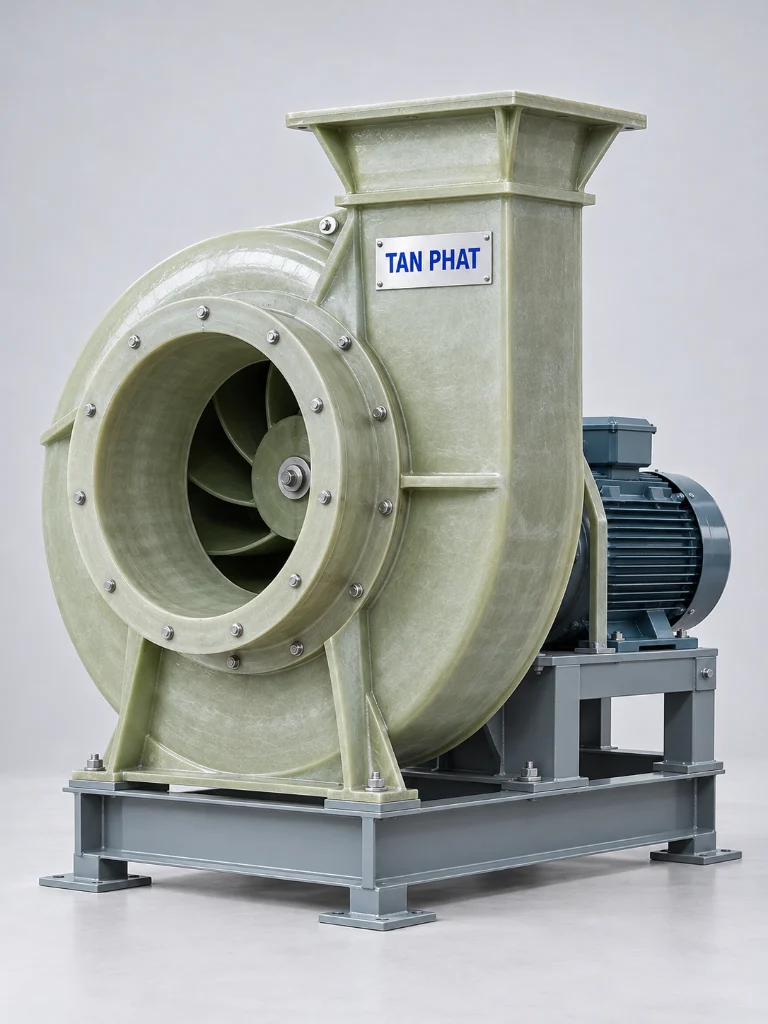 Quạt ly tâm chống ăn mòn 7,5 kW Tân Phát
